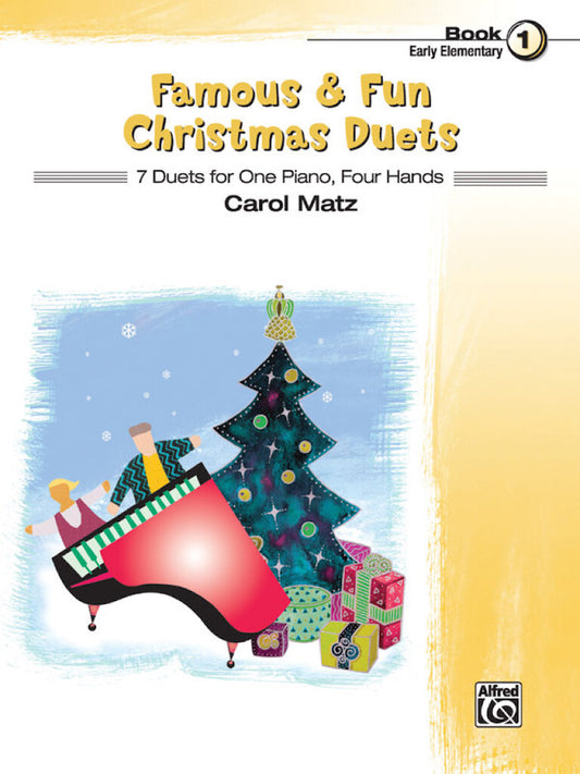 Famous and Fun Christmas Duets Book 1  Carol Matz 41465