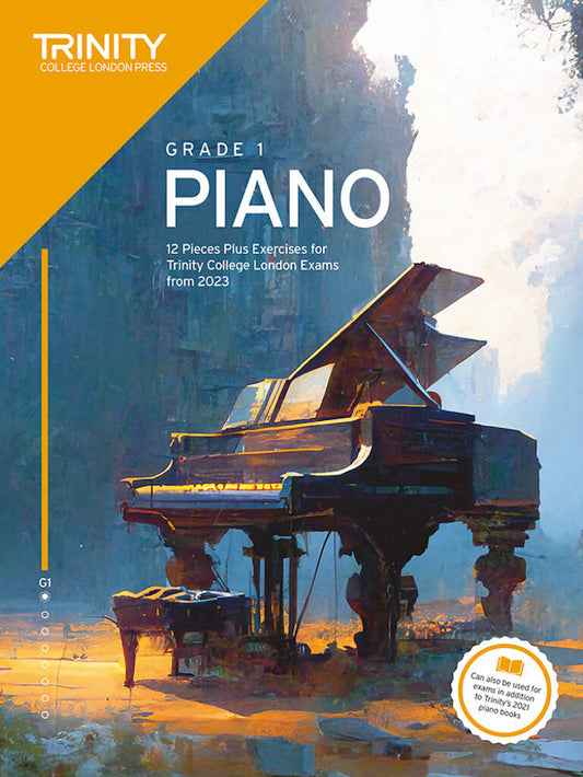 Trinity Grade 1 Piano Exam Pieces & Exercises 2023 Book Only TCL031914