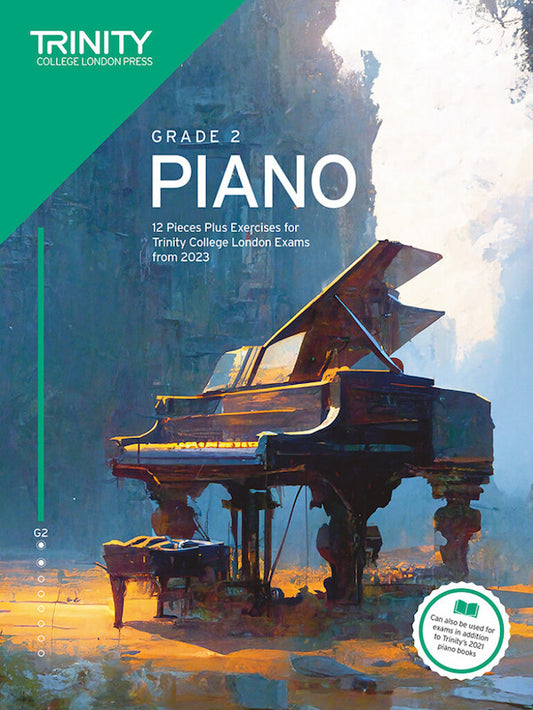 Trinity Grade 2 Piano Exam Pieces & Exercises 2023 Book Only TCL031914
