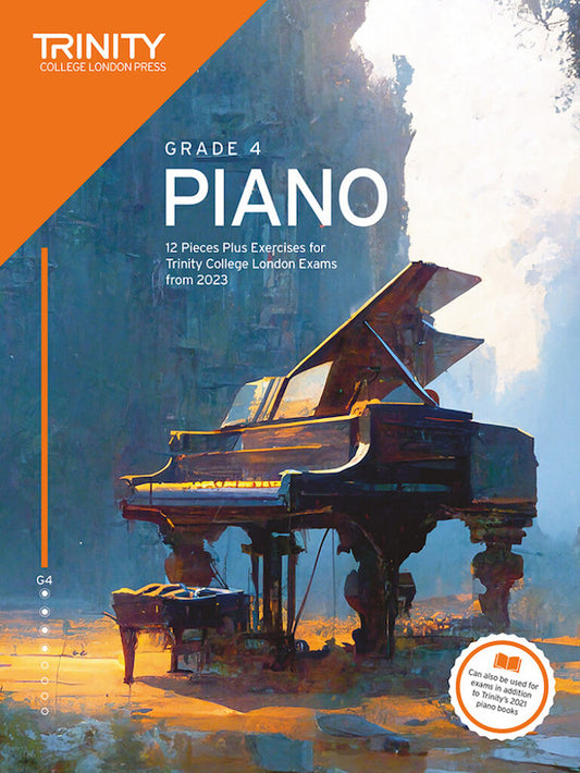Trinity Grade 4 Piano Exam Pieces & Exercises 2023 Book Only TCL031945