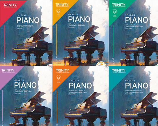 Trinity Pack 4 Initial - Grade 5 Piano 2023 - Extended Editions