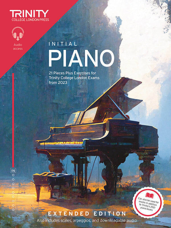Trinity Initial Grade Piano Exam Pieces & Exercises 2023 Extended TCL031990