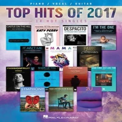 Top Hits of 2017, Piano Vocal Guitar, Ed Sheeran, Drake 20210722