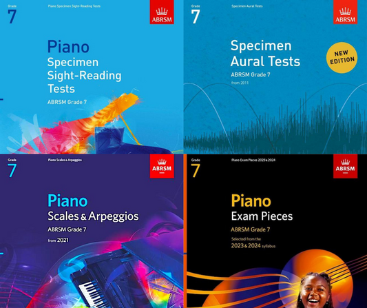 The ABRSM Grade 7 Bumper Collection  Exam Pieces Scales Sight Reading Aural
