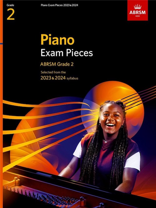Abrsm Piano Exam Pieces 2023-2024 Grade 2 Book Only