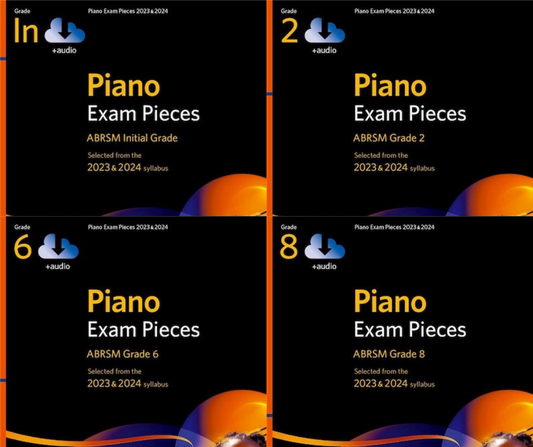 ABRSM Piano Exam Pieces 2023 - 2024: Pack 4 Initial - Grade 8 + Audio with Teaching Notes Pack