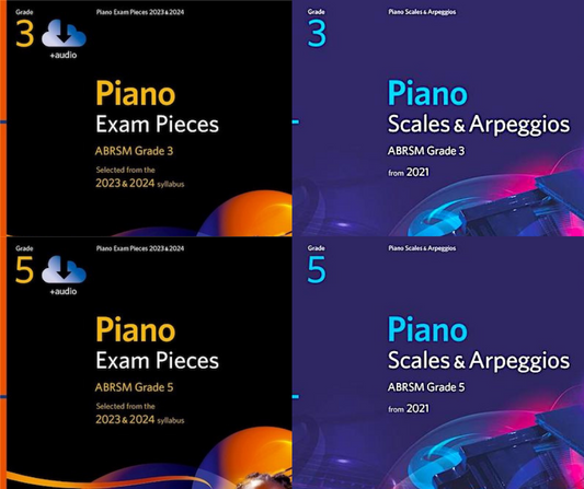 ABRSM Pack 6 Exam Pieces + Scales Initial - Grade 5 + Audio with Teaching Notes Piano 2023-2024