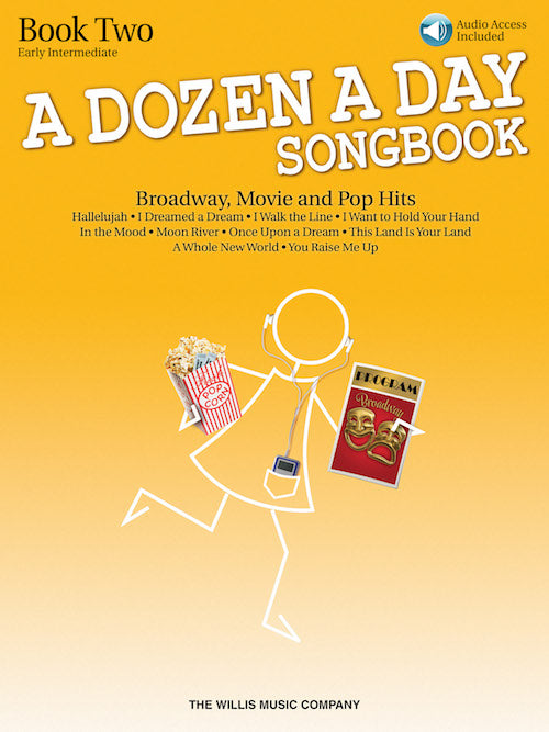 A Dozen A Day Songbook Book Two Audio Download Moon River ABRSM Grade 3
