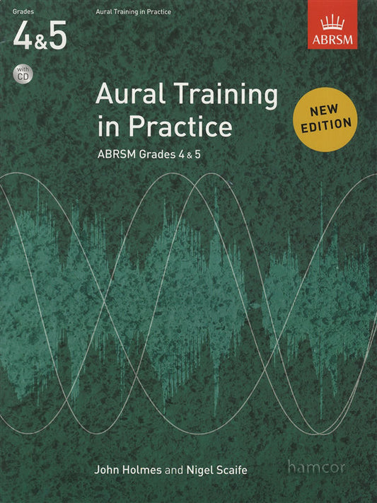 Aural Training in Practice Grades 4 & 5 ABRSM Book + CD New Edition 9781848492462