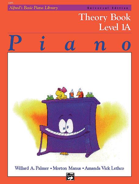 Alfred's Basic Piano Library Theory Book Level 1A 6491