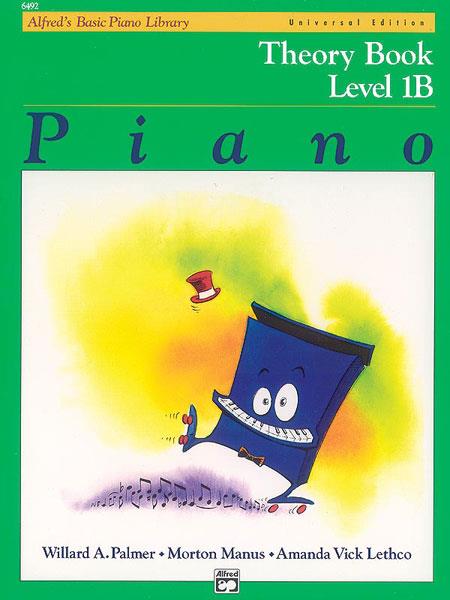 Alfred's Basic Piano Library Theory Book Level 1B 6492