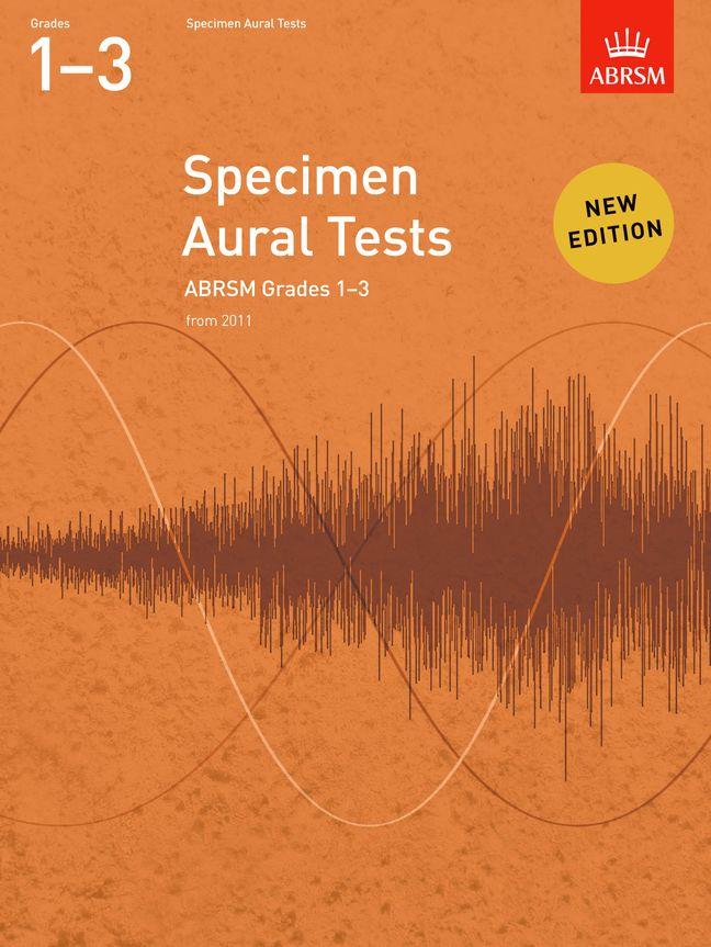 Specimen Aural Tests Grades 1 - 3 ABRSM  9781848492516