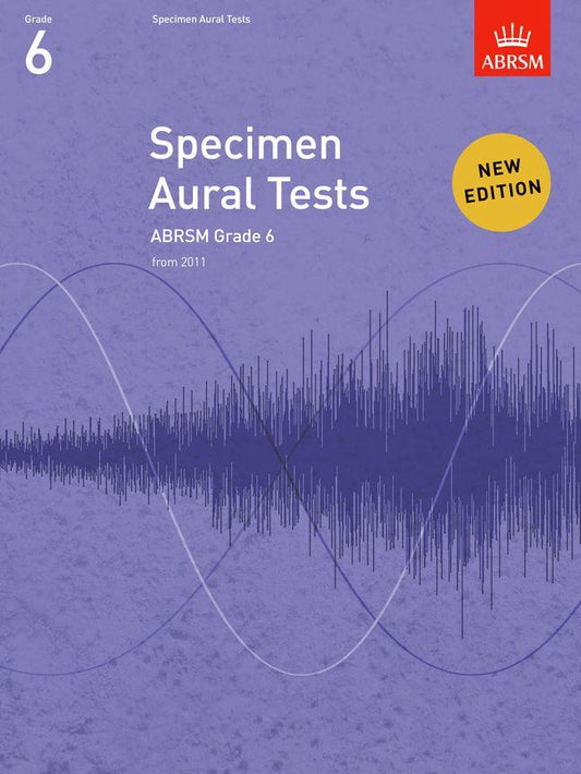 Specimen Aural Tests Grade 6 ABRSM  9781848492530