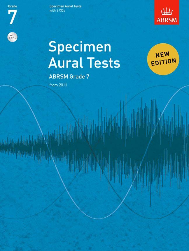 Specimen Aural Tests Grade 7 ABRSM Book + CD 9781848492592