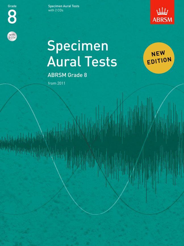 Specimen Aural Tests Grade 8 ABRSM Book + CD 9781848492608