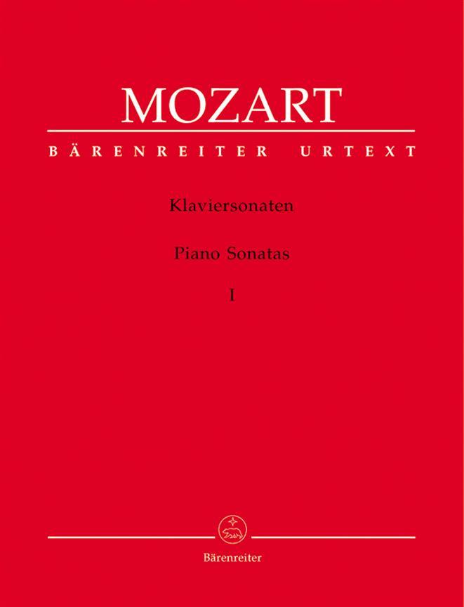 Mozart Piano Sonatas I  Bärenreiter Urtext BA 4861