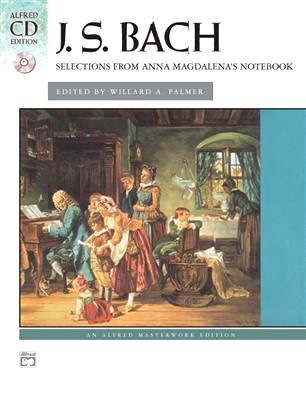 Bach Selections from Anna Magdalena's Notebook Book + CD Alfred Masterwork