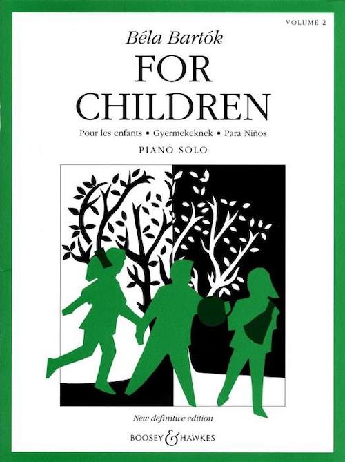 Bela Bartok For Children Volume 2 Piano Solo Book BH11231