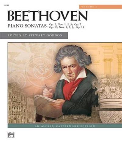 Beethoven Piano Sonatas Volume 1 Nos. 1-8  Alfred Masterworks 16743