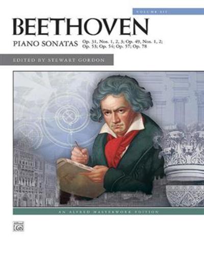 Beethoven Piano Sonatas Volume 3 Nos. 16-24 Alfred Masterwork 27646