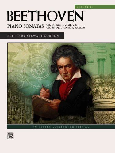 Beethoven Piano Sonatas Volume 2 Alfred Masterworks OP.2 & 10