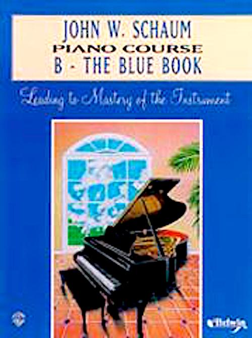 Schaum Piano Course B Blue Book EL00167A