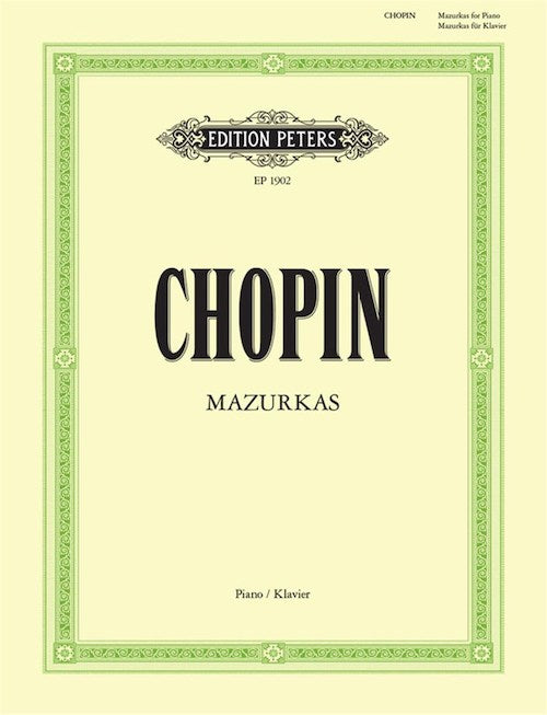 Chopin Mazurkas Edition Peters Piano Urtext EP1902 Trinity Grade 7 Alternative