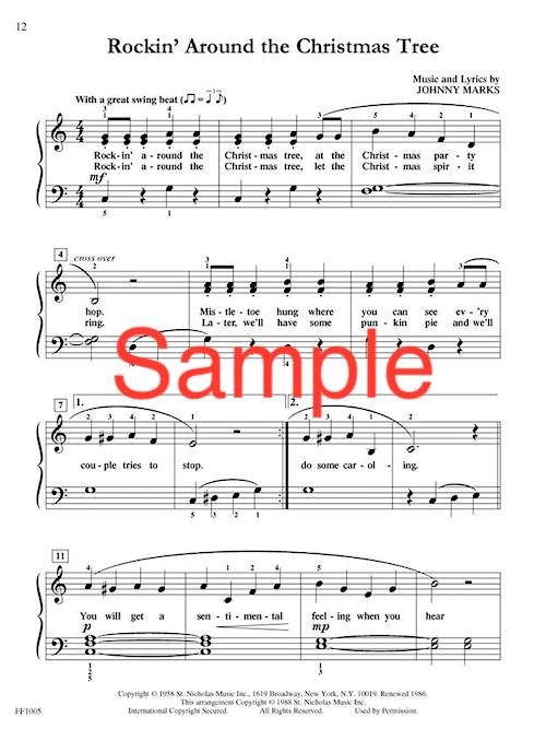 ChordTime Piano Christmas Level 2B Nancy Faber HL00420114