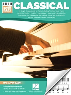 Classical - Super Easy Songbook, 60 Simple Arrangements For Piano, 9781495073922