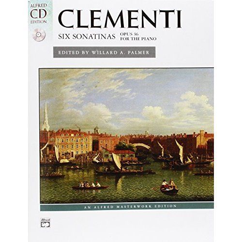 Clementi Six Sonatinas Opus36 For the Piano  Book + CD