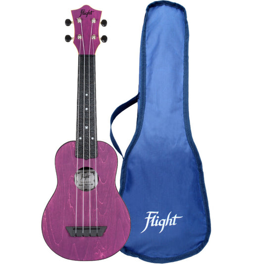 Soprano Ukulele - Purple Manufactured by Flight  Quality Musical Instrument