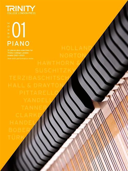 Trinity Piano Exam Pieces & Exercises 2021-2023 Grade 1 Book Only TCL020246