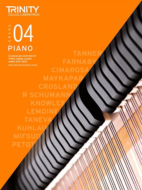 Trinity Piano Exam Pieces & Exercises 2021-2023 Grade 4 Book Only TCL020277