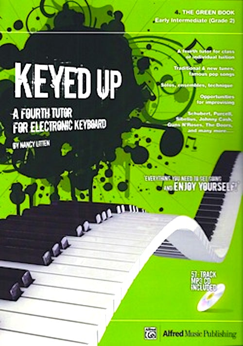 Keyed UP Green Book Tutor For Electronic Keyboard Trinity Grade 2 Nancy Litten