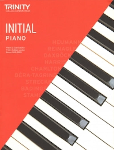 Trinity Piano 2018-2020 Initial Book Only Pieces & Exercises TCL016584