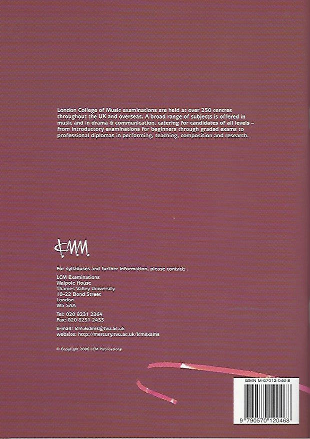 LCM Jazz Piano Handbook 1 Grades 1-5  9790570120468