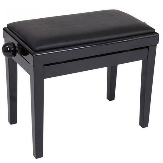 Piano Stool Kinsman KPB03BK Adjustable Keyboard Bench Black