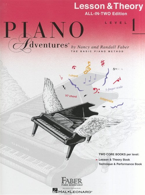 Piano Adventures Lesson and Theory Book Level 1  HL00119901 - UK