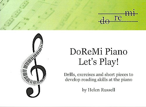 Lets Play DoReMi Piano Helen Russell Let's Play Sight Reading DRM09