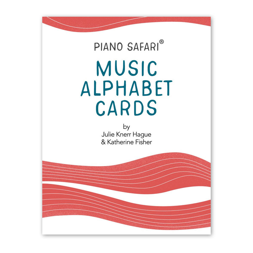 Piano Safari Friends Music Alphabet Cards 1470613603