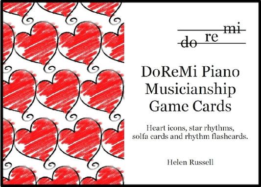 Musicianship Game Cards DoReMi Piano Helen Russell DRM06