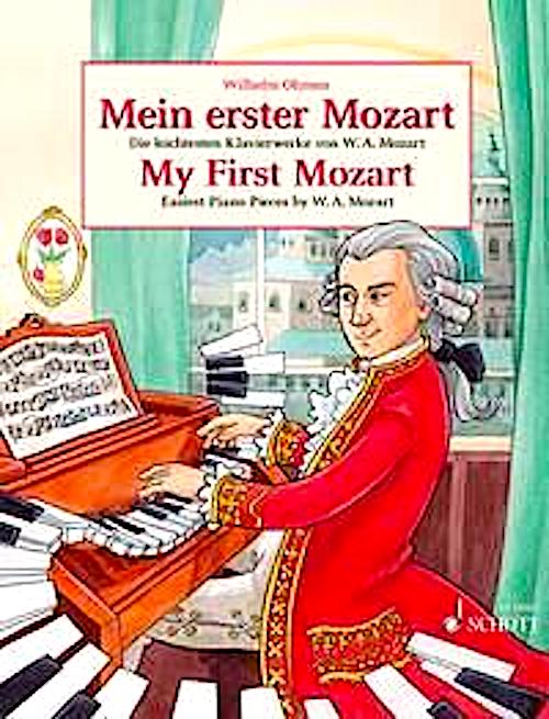 My First Mozart Easiest Piano Works by W.A. Mozart Minuet in D K. 7 Grade 2 ABRSM