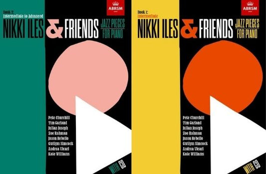Nikki Iles & Friends Books 1 & 2 Pack 29 Original Jazz Piano Compositions Books