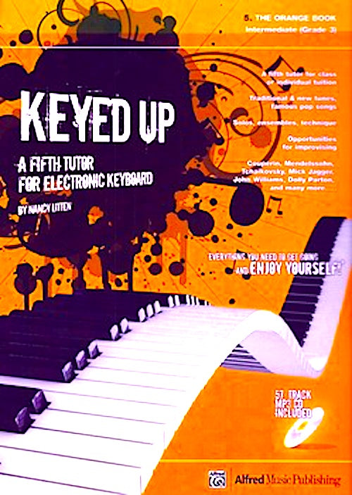 Keyed UP Orange Book  Tutor For Electronic Keyboard Trinity Grade 3 Nancy Litten
