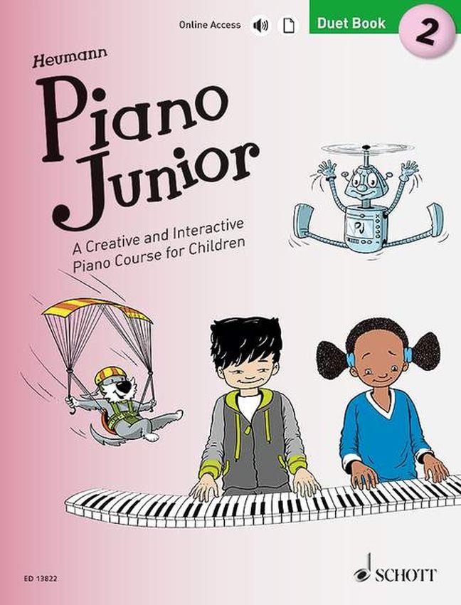 Piano Junior Duet Book 2 Heumann Schott  ED13822