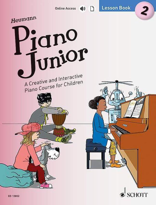 Piano Junior Heumann Lesson Book 2 Schott ED13802