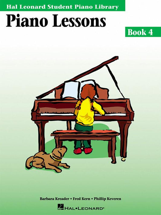 Piano Lessons Book Four Hal Leonard Student Piano Library HL00298026