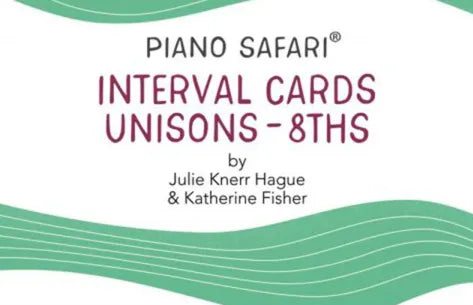 Piano Safari - Interval Cards 2 Piano Solo