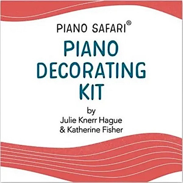 Piano Safari Piano Decorating Kit 1915466148