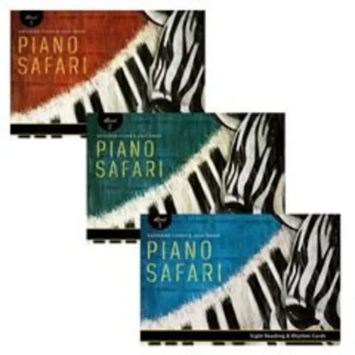 Piano Safari Sight Reading Rhythm Cards Pack Katherine Fisher Julie Knerr 9781470612054
